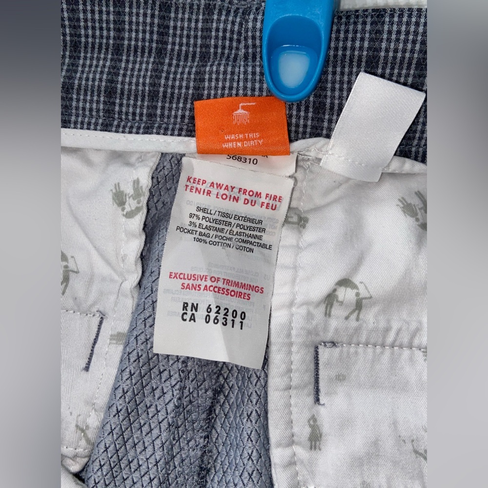 2/60$ Men’s PUMA Golf Plaid Tech PERFORMANCE dry cell Pant Trousers size 34 - Picture 7 of 16